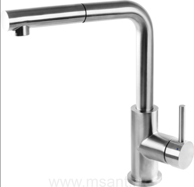 Смеситель Omnires Albany AB1455IN для кухонной мойки, никель