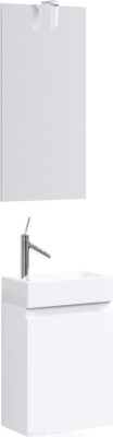 Мебель для ванной Aqwella Leon MP 40 белая