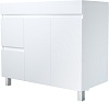 Мебель для ванной 1MarKa Cube 100Н с бельевой корзиной