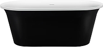 Акриловая ванна Aquanet Family Smart 170x78 88778 Gloss Finish черный глянец