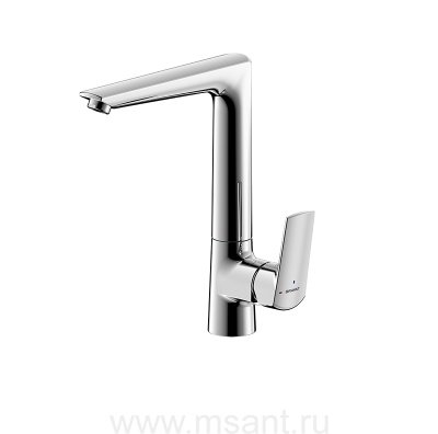 Смеситель Bravat Real F7121179CP-2-RUS для кухонной мойки