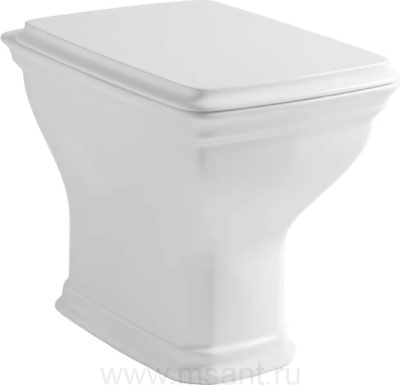 Унитаз приставной ArtCeram Civitas CIV002 01 00 цвет белый