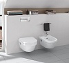 Унитаз подвесной Villeroy & Boch Omnia Architectura 5684HRR1 alpin, безободковый