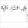 Смеситель Bravat Arc F66061C-01A-ENG для ванны с душем, хром