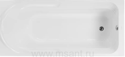 Акриловая ванна Vagnerplast Hera 180x80 ультра белая