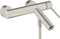 Смеситель Axor Starck 10411800 для ванны с душем, сталь