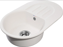 Мойка кухонная GranFest Smart SM 685L белая
