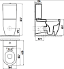 Унитаз-компакт Creavit Free FE360-11CB00E-0000 