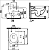 Унитаз подвесной Creavit Free FE320-34CB00E-0002 с биде белый