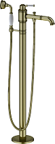 Смеситель Timo Arisa 5300/02Y-CR С ВНУТРЕННЕЙ ЧАСТЬЮ, для ванны с душем, antique