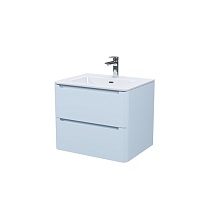 Тумба с умывальником, подвесная, 60 см, голубой, Edifice, IDDIS, EDI60B0i95K подходит умыв. 0106000i28