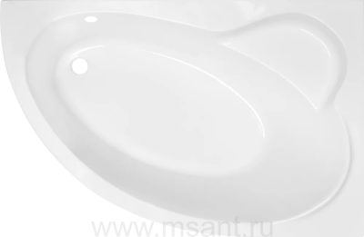 Акриловая ванна Royal Bath Alpine RB 819101 160x100 R, без каркаса
