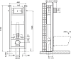 Система инсталляции для унитазов BelBagno BB004-40 EXPERT