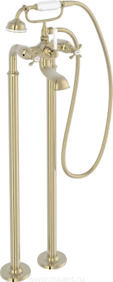 Смеситель Jacob Delafon Cleo1889 E24314-BGG напольный БЕЗ ВНУТРЕННЕЙ ЧАСТИ
