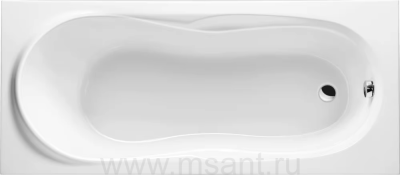 Акриловая ванна Excellent Sekwana WAEX.SEK17WH 170x75