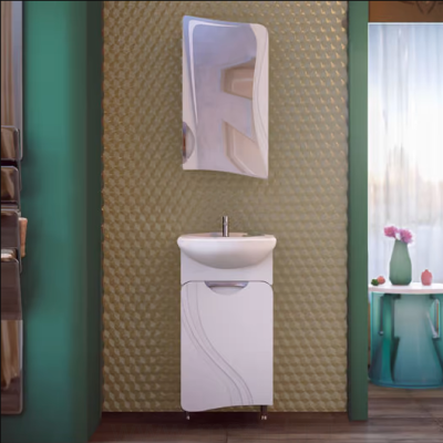 Мебель для ванной Raval Folle 45 белая, напольная