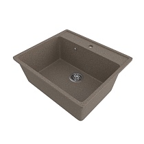 Мойкa MIXLINE ML-GMS21 СТАНДАРТ прямоугольная, терракот (307), 565*505*200мм