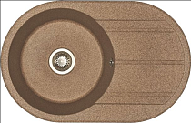 Мойка кухонная AQUATON Амира терракотовая