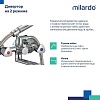 Смеситель для ванны с длинным изливом, Tring, Milardo, TRISBL2M10