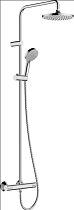 Душевая стойка Hansgrohe Vernis Blend Showerpipe 200 1jet EcoSmart 26089000