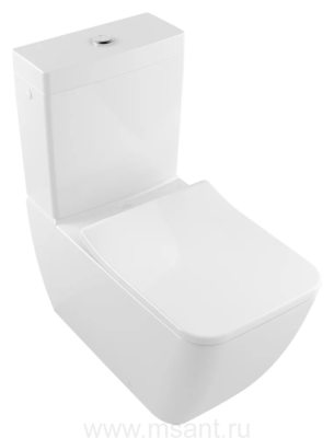 Унитаз-компакт Villeroy & Boch Venticello 4612 R0 R1 alpin