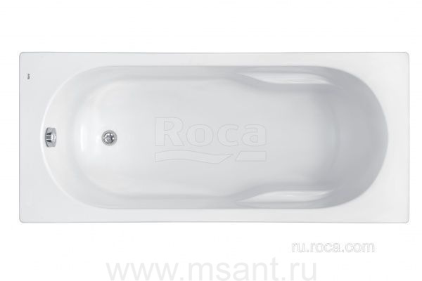Акриловая ванна Roca Genova ZRU9302973 160x70см