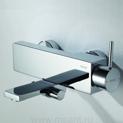 Смеситель Bravat Arc F66061C-01A-ENG для ванны с душем, хром