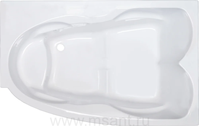 Акриловая ванна Royal Bath Shakespeare RB652100K-R 170x110 с каркасом