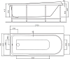 Акриловая ванна AM.PM Like 170x70 W80A-170-070W-A