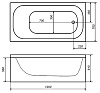 Акриловая ванна Triton Стандарт 120x70 экстра 