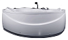 Акриловая ванна Aquanet Jamaica 160x100 L 