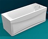Акриловая ванна Акватек Альфа 150x70, с каркасом, сливом-переливом (слева или справа), без фронтального экрана