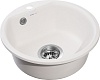 Мойка кухонная GranFest Smart SM 435 белый