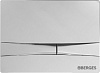 Комплект Berges NOVUM525, кнопка F3 хром глянец, унитаз Floe Rimless, сидение Floe Slim SO