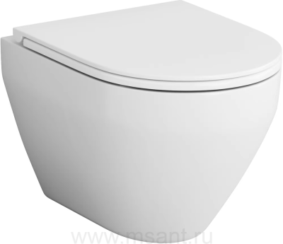 Унитаз подвесной AM.PM Spirit V2.0 C701700WH с сиденьем микролиф