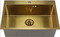 Мойка кухонная Melana D6545HG золото