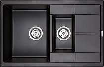 Мойка кухонная Paulmark Feste PM237850-BL черный