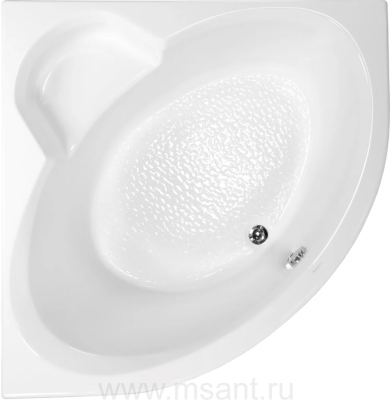 Акриловая ванна Vagnerplast Catalina mini 125x125 белая