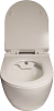 Унитаз подвесной SantiLine SL-5002SM-BD безободковый, с микролифтом