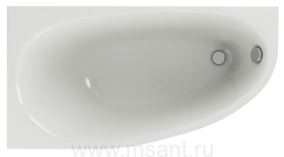 Акриловая ванна Aquatek Дива 150х90 L