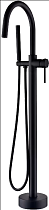 Смеситель Boheme Black 229-B напольный, для ванны с душем