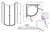 Душевой уголок Radaway EOS II PDD 90