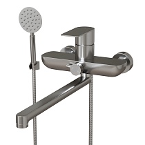 Смеситель для ванны MIXLINE 35k MIXLINE MLSS-021 нерж.