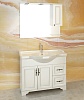 Мебель для ванной Comforty Севилья 100 слоновая кость с раковиной Comforty Т-9315