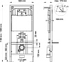 Комплект Berges NOVUM525, кнопка F3 хром глянец, унитаз EGO Rimless, сидение Toma Slim SO