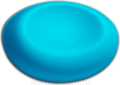 Подголовник для ванны 1MarKa Viva Maxi голубой