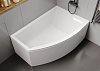 Акриловая ванна Vagnerplast Veronela 160x105 R ультра белый
