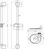 Душевая штанга Lemark LM8065C