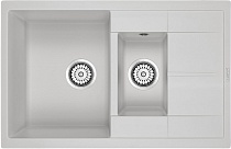 Мойка кухонная Paulmark Feste PM237850-WH белый