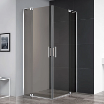 Душевой уголок Cezares Slider A 2 100/110 BR Cr профиль хром, стекло бронза